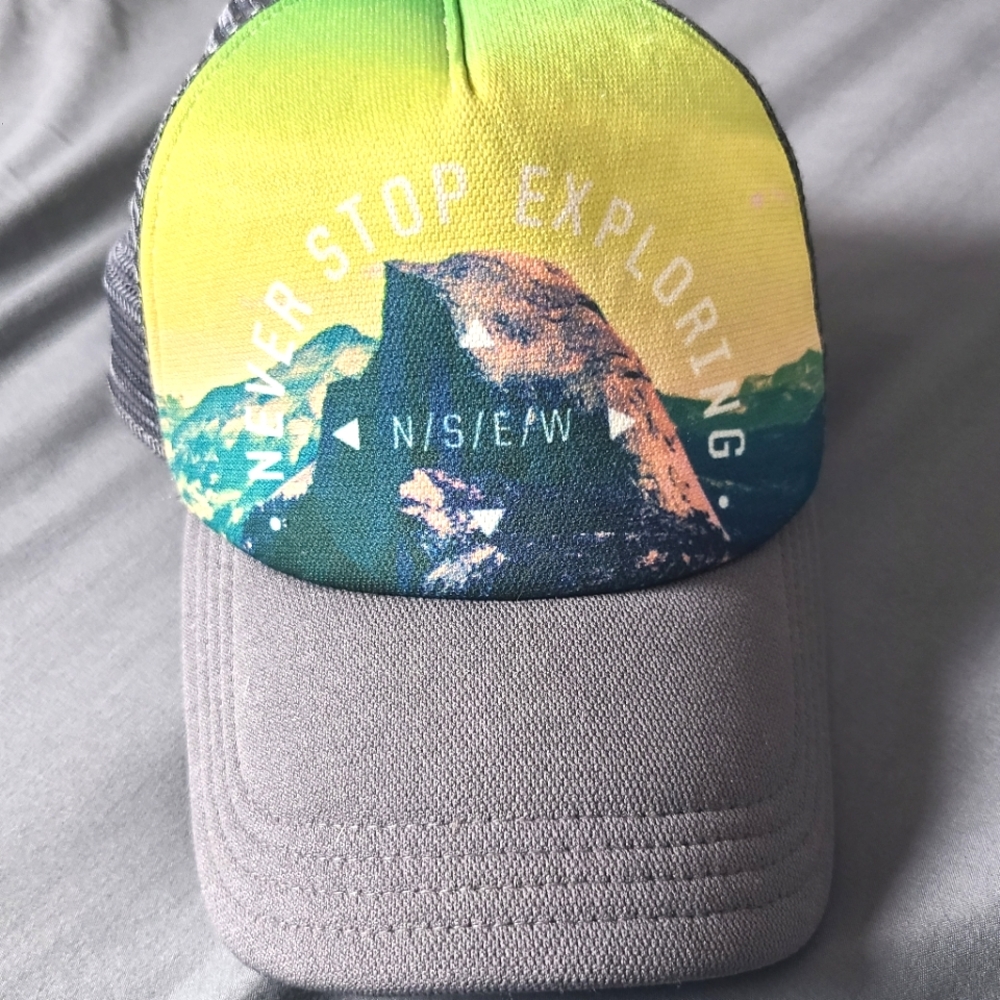Never stop exploring hat